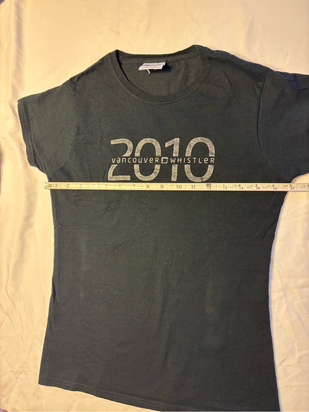 Women’s 2010 Vancouver Whistler Olympic Graphic Tee - Black - Picture 5 of 5
